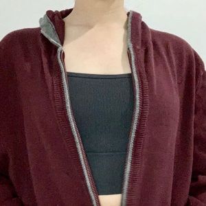 Burgundy/maroon jacket